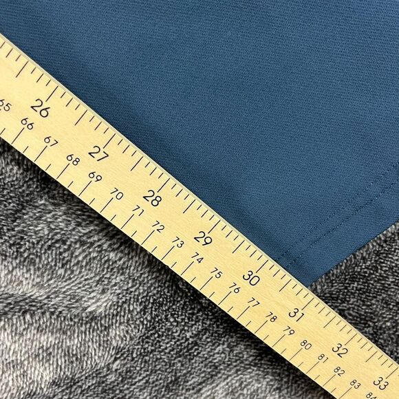 Adidas Fleece Lined Golf Pants Men's L 34X31 Pull On Blue Performance Stretch - Picture 7 of 12